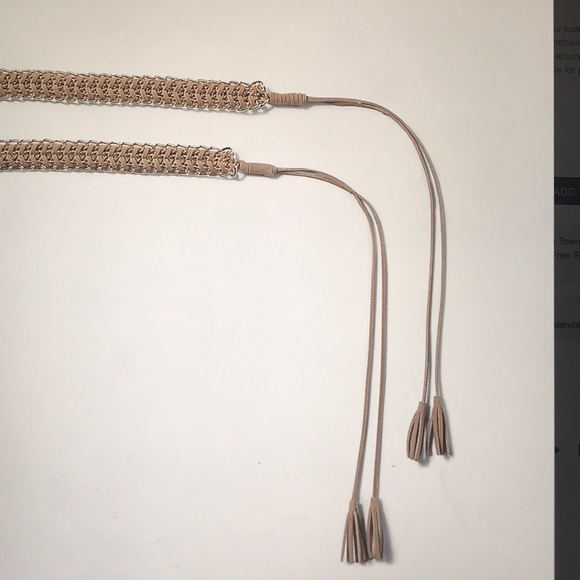 Express Tassel Chain Belt - Picture 2 of 5